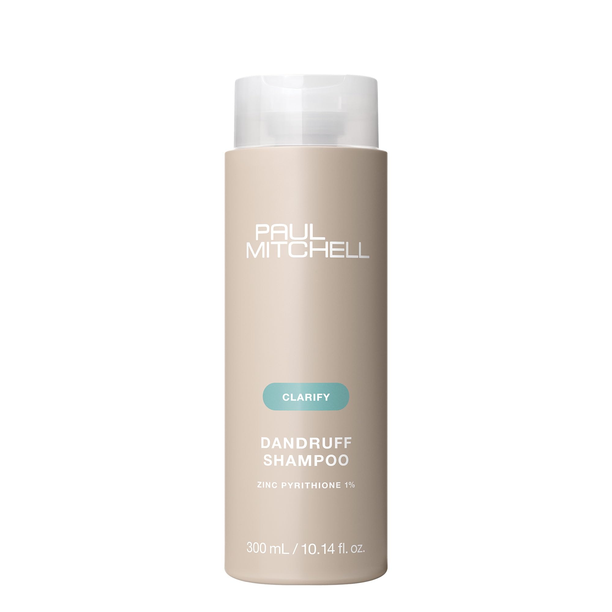 Paul Mitchell Dandruff Shampoo, 1% Zinc Pyrithione, Gentle Enough For Daily Use, Color Safe, For Dandruff-Prone Scalps + All Hair Types, 10.14 fl. oz