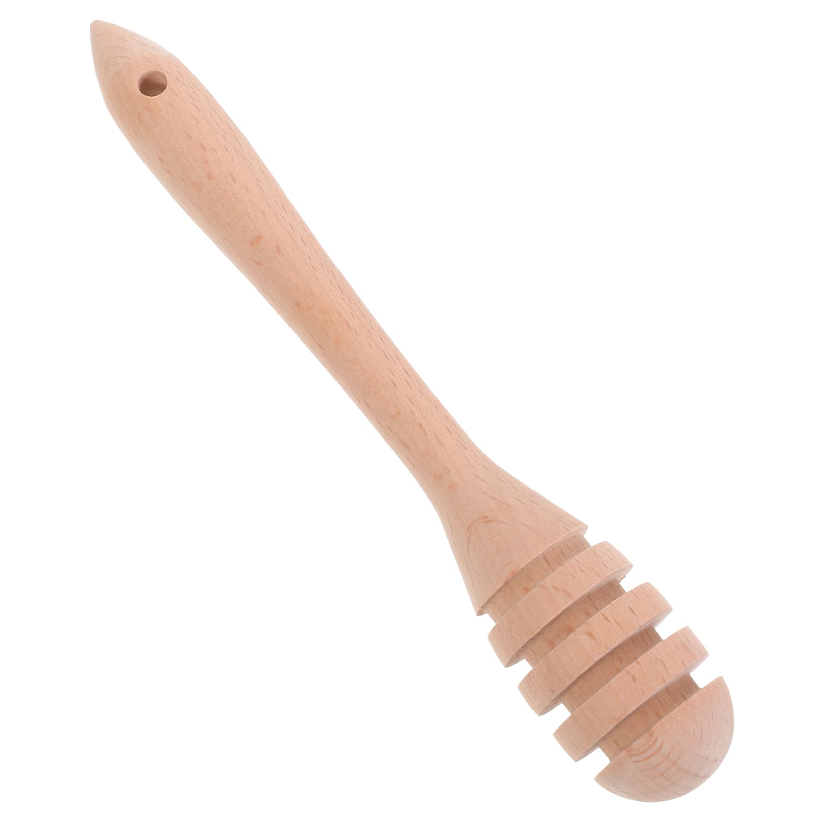 ABOOFAN Honey Stick Kitchen Honey Stir Stick Honey Mixing Sticks Honey Dipper Stir Accessory Honey Spoons Portable Honey Stir Stick Portable Honey Stirrer Beech Wooden Solid Wood re-usable