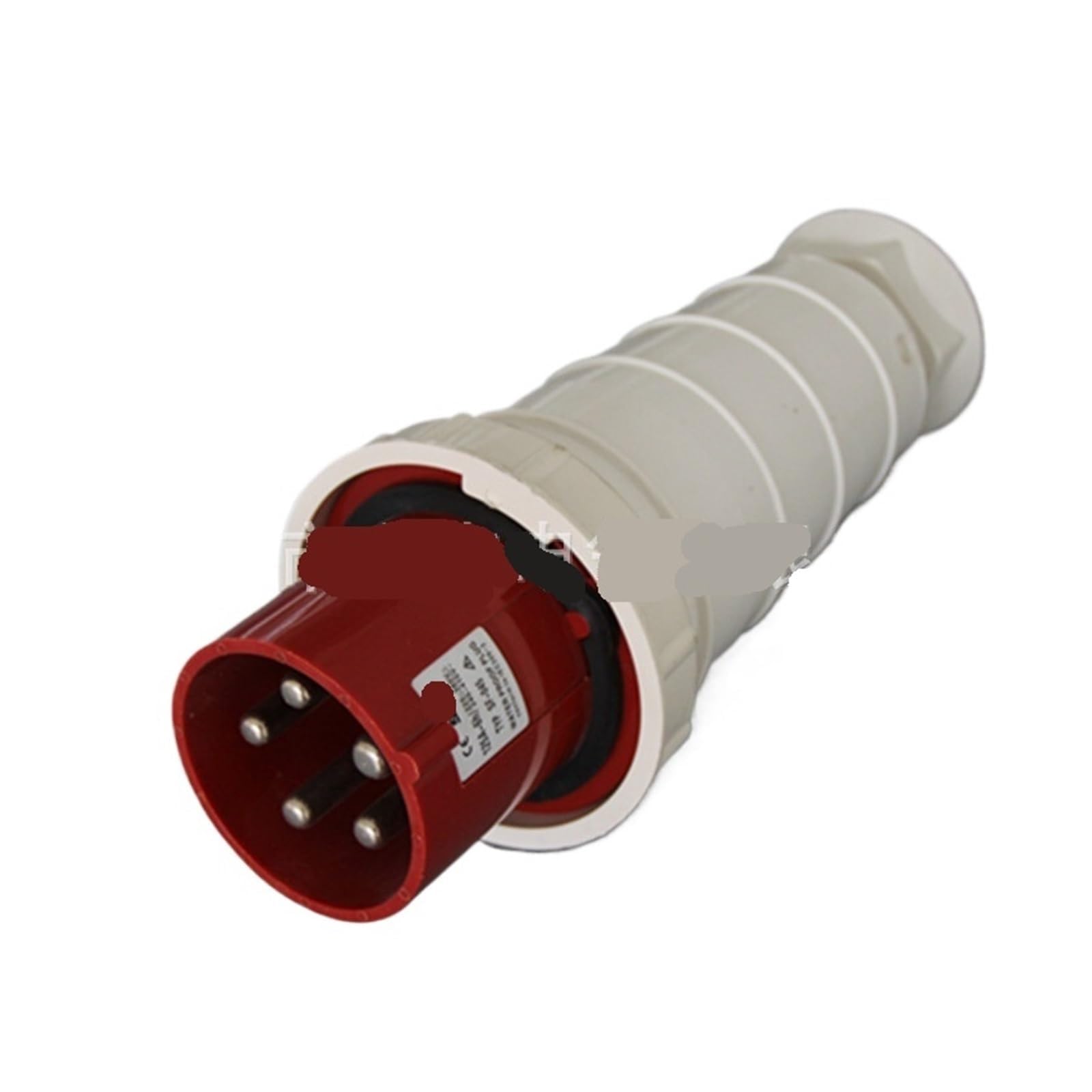 Enchufe industrial 380V trifásico de 5 polos IP67 para conexión segura