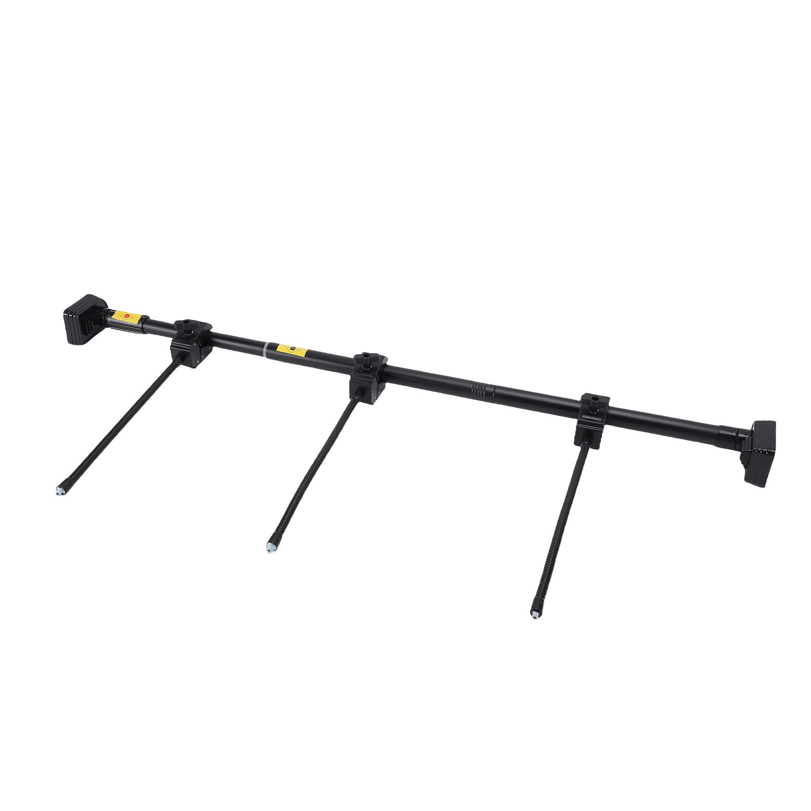 Brrnoo Colgador de Guirnaldas de Acero Inoxidable Ajustable, Soporte Resistente, Decoraciones Navideñas, Coronas de Luces, Marco de Puerta Delantera (80 a 100 cm)