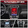 （4GB + 64GB） Car Radio Stereo Upgrade for Ford Explorer 2011-2019, 8 Core Head Unit, 9.7 Inch Touch Screen with CarPlay/Android Auto,Fm/Am, GPS,Backup Camera