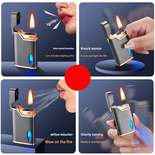 Encendedor de queroseno con cuatro modos de encendido y ventana de control 4