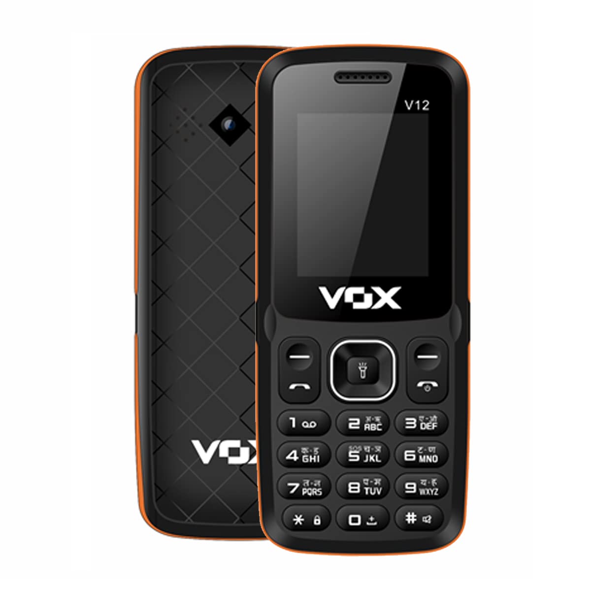 VoxV12 Multimedia Mobile (Dual Sim, Orange)