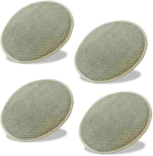 Coussin de Tabouret Ronde - Coussin de Chaise Ronde Confortable - 30/35/40/45/50cm - Galette de Chaise pour Salle à Manger, Cuisine, Bureau, Bar, Jardin,...