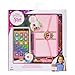 Disney Princess Style Collection Play Phone & Stylish Clutch Case with Mirror, Lip gloss for Girls, Realistic Sounds & Light