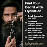 The Beard Struggle - Day Liquid Tonic Beard Oil - Silver Collection (Viking Storm) - Beard Oil for Men - Moisturize, Softens Hair, Reduces Itch - Day Time Beard Growth Oil (1 Fl oz) - Image 3