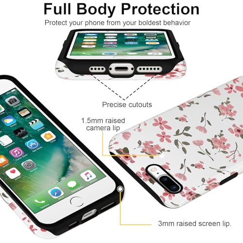 Coque fleurie iPhone 7 Plus idéale pour sublimer vos looks d'été - 3