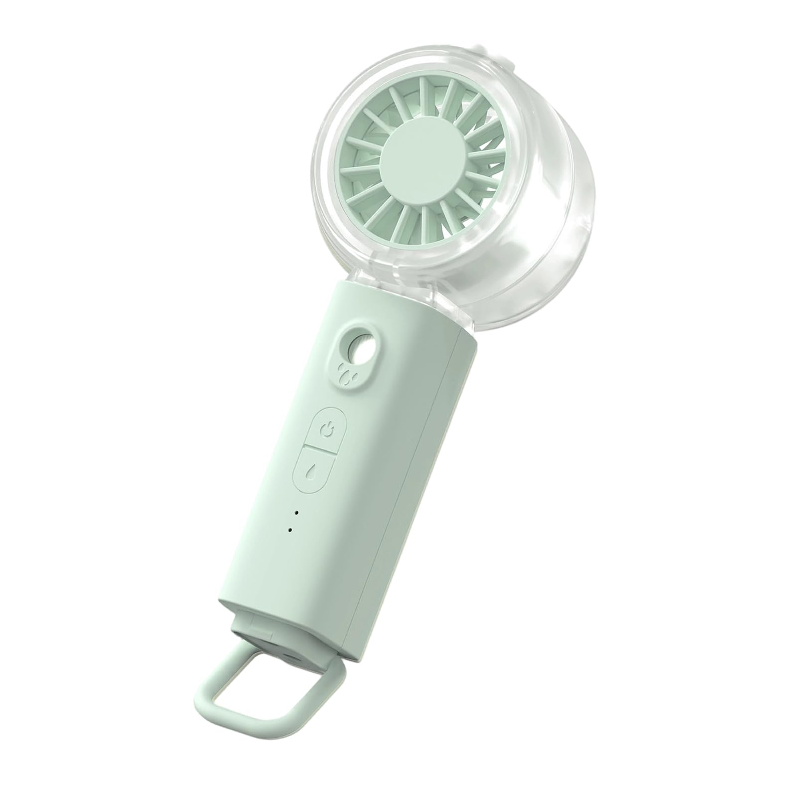 Kaeltsyn Portable Handheld Misting Small Fan High Speed Powerful Cooling Light Weight Outdoor Personally Coolers Enduring Powerful