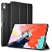 Produktbild ESR Hülle für iPad Pro 11", Ultra Dünn Smart Case Cover Automatische Ruhe-/Aufwachfunktion Schutzhülle mit Rückseite für Apple iPad Pro 11 zoll 2018 (Nicht Kompatibel mit Apple Pencil) - Schwarz