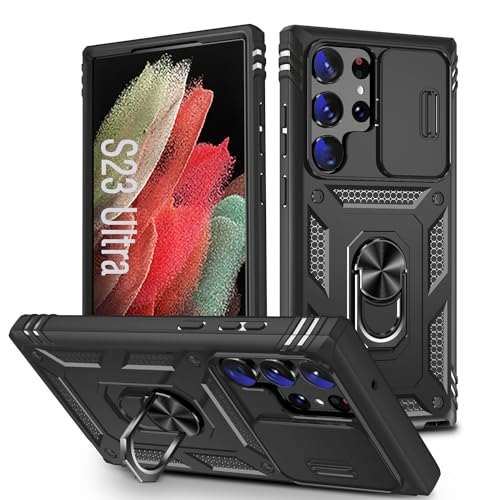 Coque Galaxy S23 Ultra antichoc à béquille intégrée pour une protection à 360 degrés