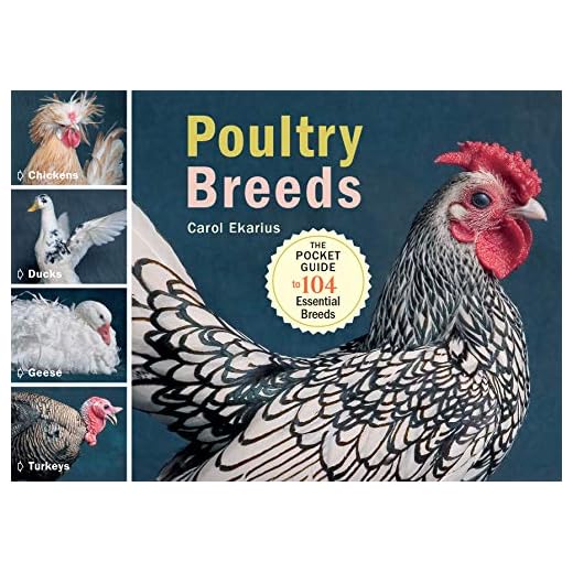 Poultry Breeds: Chickens, Ducks, Geese, Turkeys: The Pocket Guide to 104 Essential Breeds