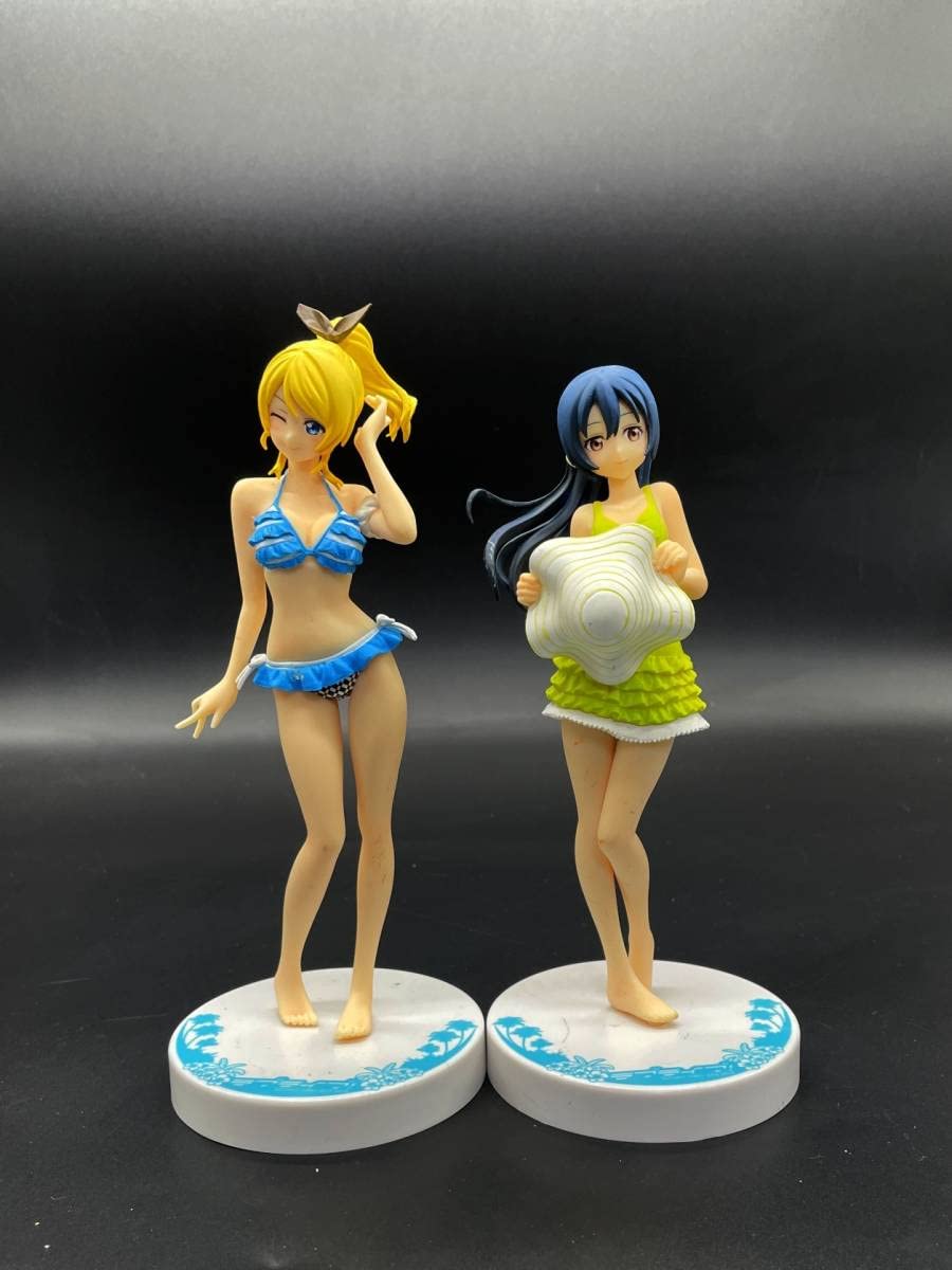 Amazon.co.jp: フリューラブライブ! ビーチフィギュア2 サマーブルー 