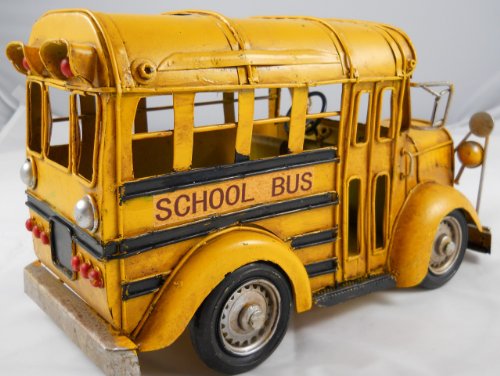 Vintage Looking Yellow School Bus