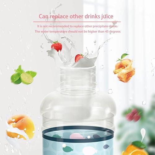 Miniatura 6 de Mini dispensador de agua de 6.4 fl oz con taza - Dispensador de bebidas simulado rosa a escala 16, diseño de interruptor de encendidoapagado, ideal