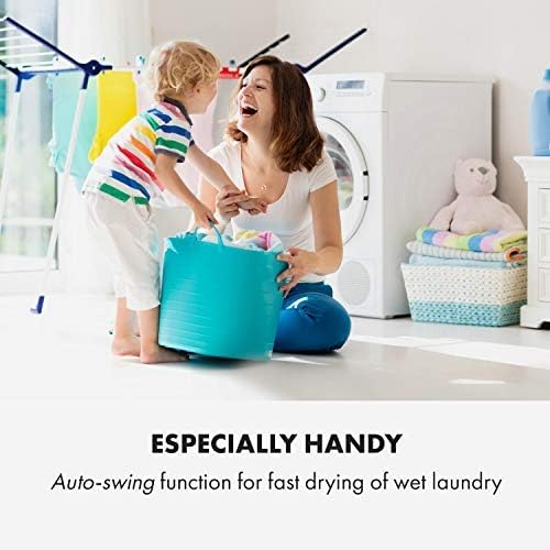 KLARSTEIN DryFy Connect 80 Dehumidifier used for drying laundry