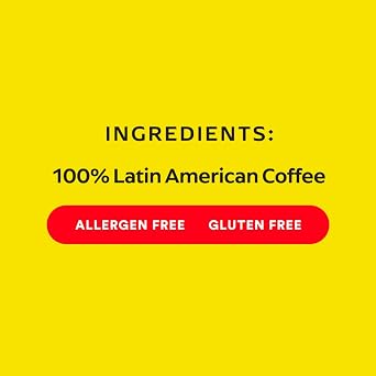 Sello Rojo Fuerte Dark Roast Ground Coffee, 10 oz
