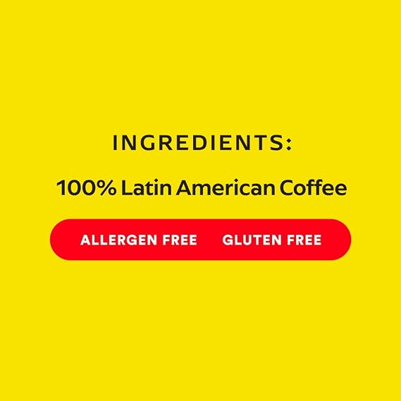 Sello Rojo Fuerte Dark Roast Ground Coffee, 10 oz