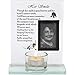 Her Smile Glass Tea Light Holder Memorial Frame