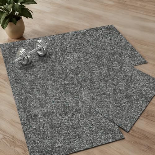 jxgzyy Soft Carpet Tiles 20×20 Inch, 0.38'' Padded Carpet Squares,