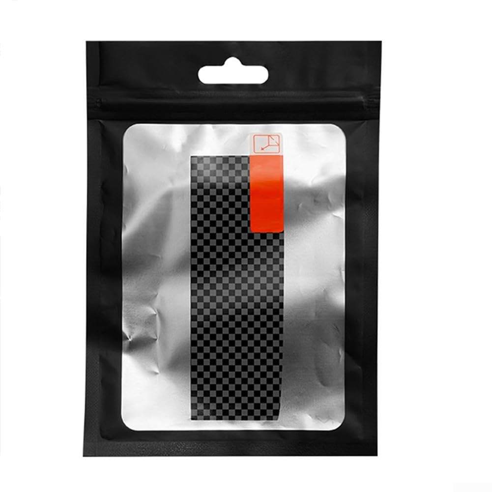 Pickleball Paddle Protection Tape 29.5 Inch Edge Guard for 14mm Racket, Flexible for TPU Cover Resists Scratches and Impacts for Training(Carbon fiber black)
