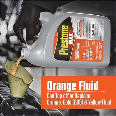 Prestone MAX Orange 50/50 Antifreeze Automotive Coolant, Pack of One