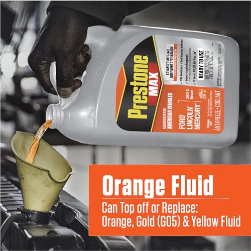 Prestone MAX Orange 50/50 Coolant