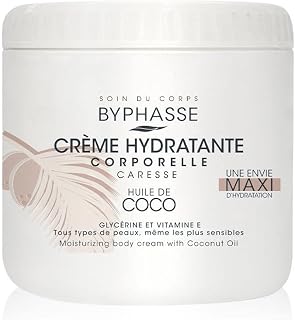 Byphasse Nemlendirici Vücut Kremi Hindistan Cevizi Yağlı 500ml