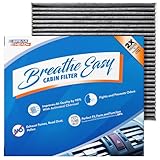Spearhead Odor Defense Breathe Easy AC & Heater Cabin Filter | Fits Select 2003-2025 Acura/Honda Like OEM | Up to 25% Longer Lasting w/Activated Carbon (BE-134)