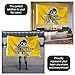 Delaware Blue Hens Gold Large Grommet Banner Flag