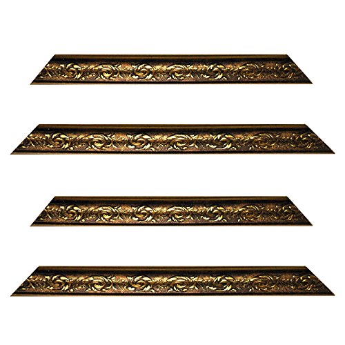 cornice barocca oro decorata 820 Oro, taglio, 40x60 cm