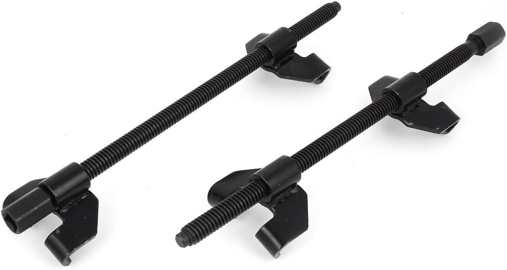 2 Pcs Black Remover Installer Coil Spring Compressor 38cm Long for Car