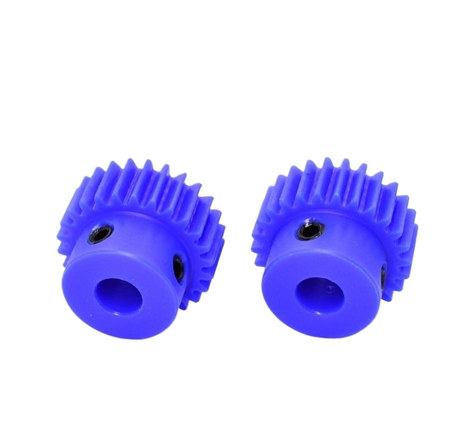 Bevel Gear Pinion Hardware Mechanical 1pcs 7mm Plastic Spur Gear Blue Nylon Gear Boss Gear Spur Gear 1module 15T~40T(36Teeth)
