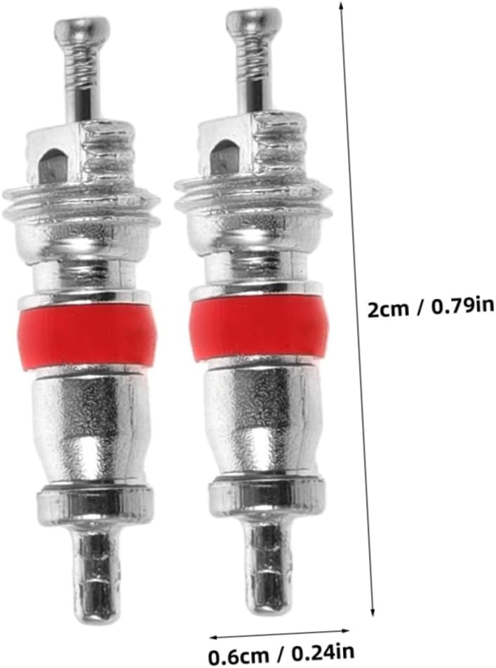 Zerodeko 200Pcs Tire Valve Core Durable Tire Stem Removal Tools for Automotive Motorcycle High Sealing Design Easy Installation Reliable Performance for Stable Tire Pressure