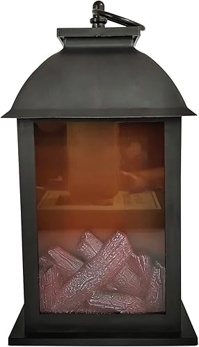 Miniatura 6 de Luces de chimenea, luces LED sin llama, luces de llama colgantes con pilas AA, decoración de interiores y exteriores, adecuadas para campamento al