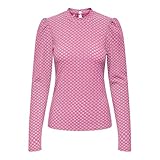 Only, Top, Adolescente, Corte Normal, Detalle, Cuello Redondo, Manga Larga