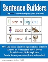 Sentence Builders: The Only Sentence Strips Set You'll Ever Need 1505285895 Book Cover