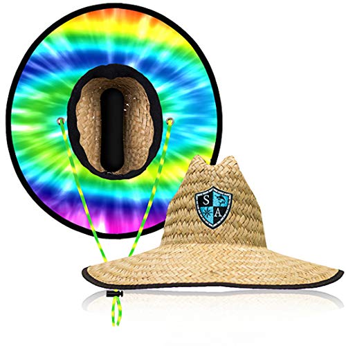 S A Company Kids Straw Hat Summer Beach Hat Girl Sun Hat & Boy Sun Hat for UV Rays and Sun Protection for Outdoor Activities