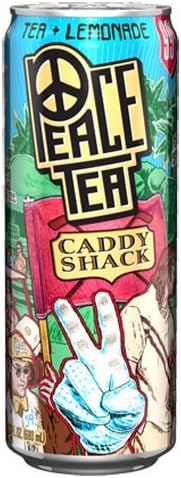 Peace Tea, Caddy Shack (Tea and Lemonade), 23-Ounce Cans (Pack of 24)