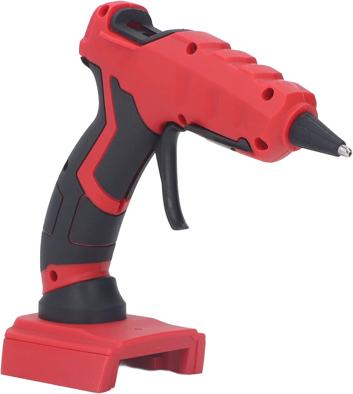 Cordless Hot Glue Gun Fast Preheating Insulated Nozzle Hot Melt Glue Gun with 30PCS Stick for DIY