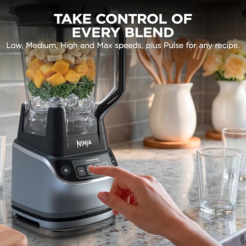 Ninja UltraCrush Pro Kitchen System, 1500W, 72oz Blender, Silver, BP401 - image 7