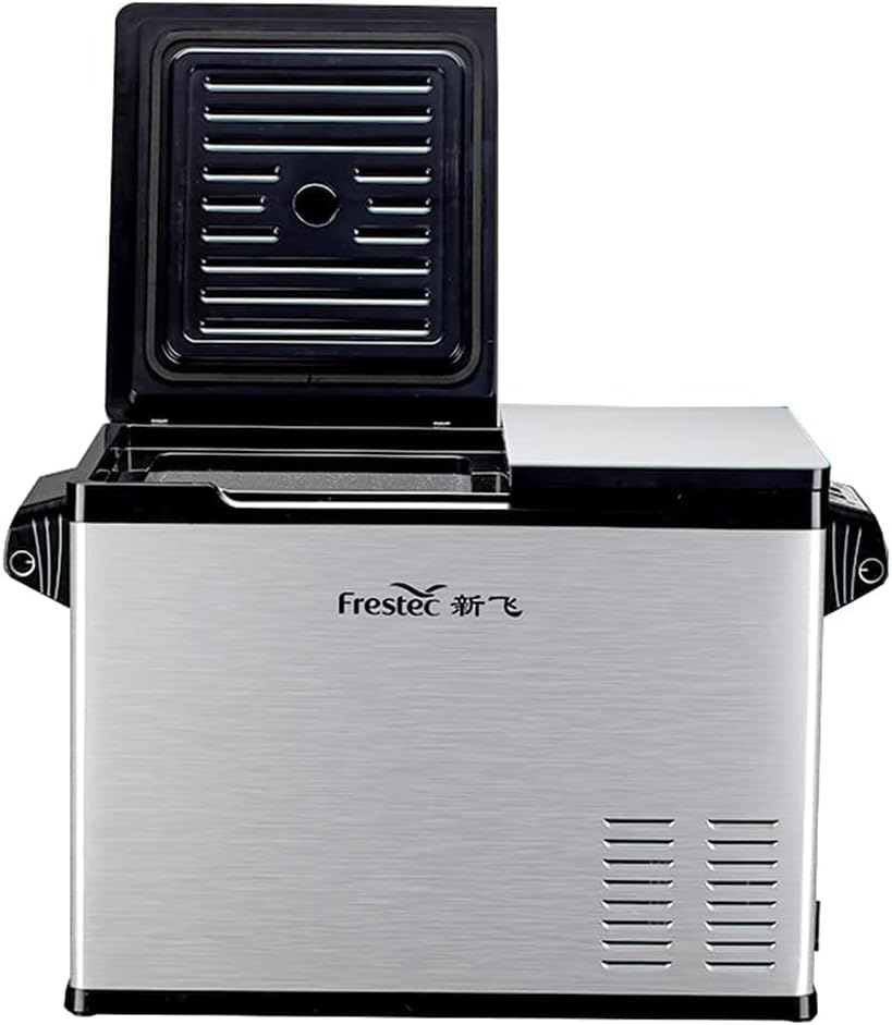 車の冷蔵庫、ポータブル12V / 24V冷蔵庫 - 冷凍庫、車や家庭用兼用冷凍庫、二重ドア二重温、コンプレッサー冷凍