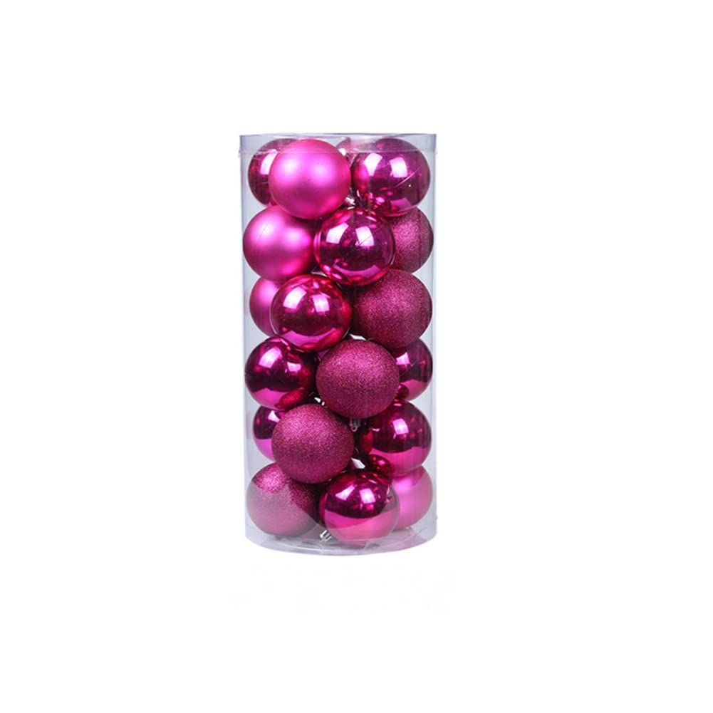 DAZZLEEX 1-24 palline decorative natalizie per albero di