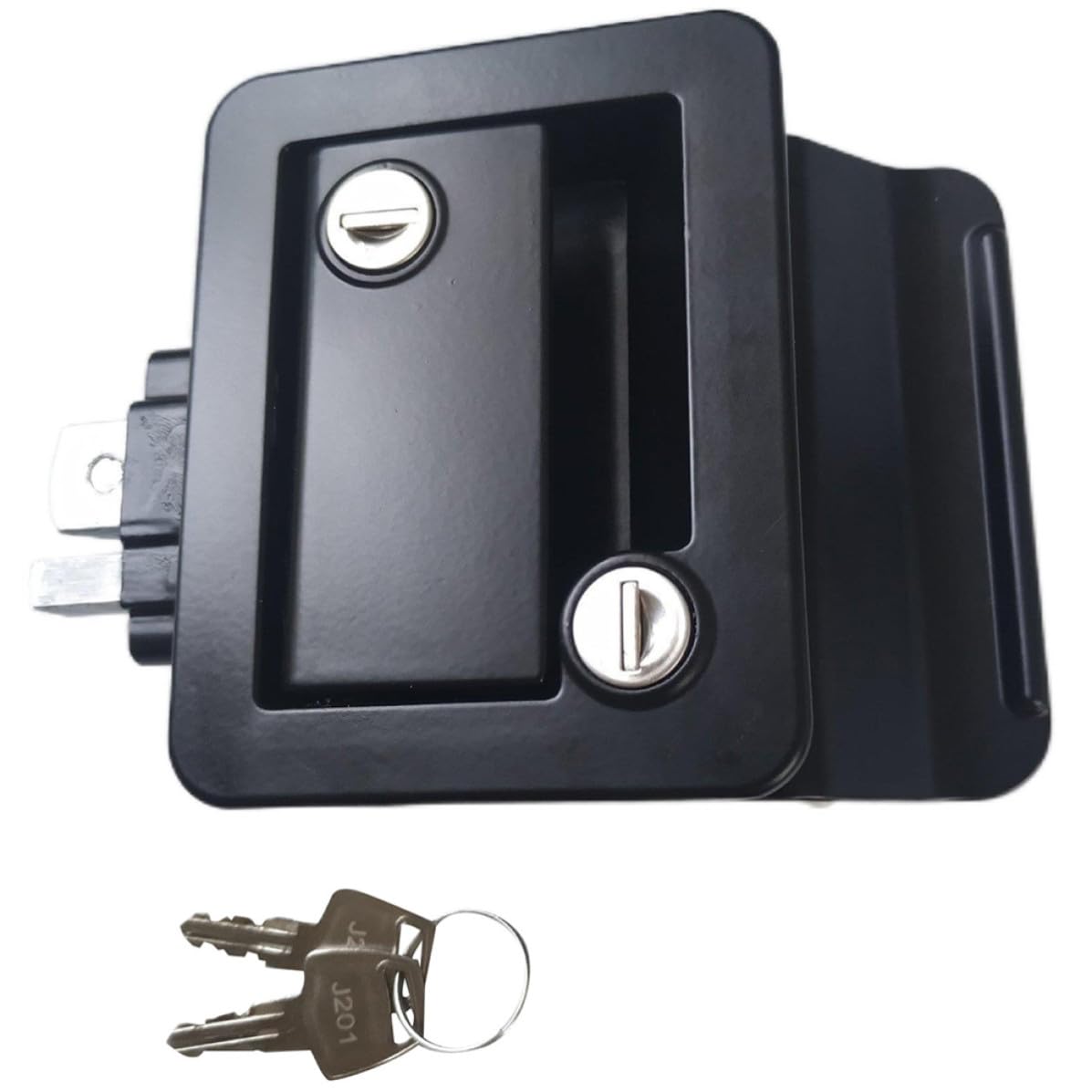 DECHOUS Loquet de Porte de VR en Alliage de Zinc pour Voyage Noir