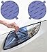 Lamin-x Custom Fit Blue - Hella Style Headlight Covers for Mazda Miata (89-97)
