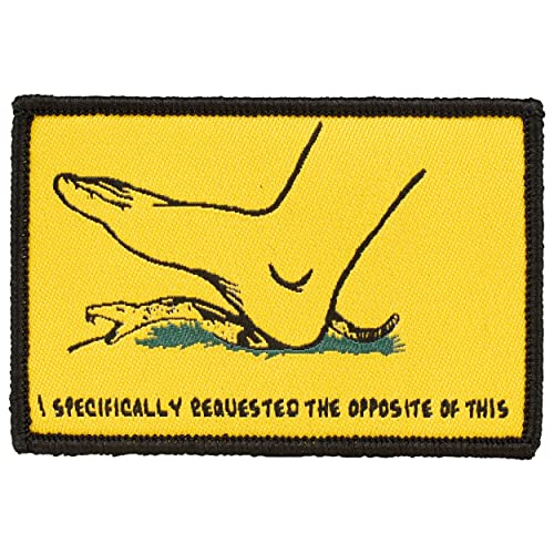 I Specifically Requested The Opposite of This Tactical PVC Morale Patch - Perfect Hook Backed Patches to be Added to Uniforms, Jackets, Backpacks - by Patch Panel