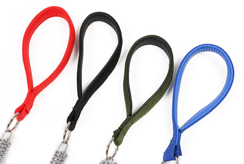 Correas para Perros, Correa Corta for Perros, Resistente, Verde, for medianos y Grandes, a Prueba de explosiones, con Cadena Cuerda tracción