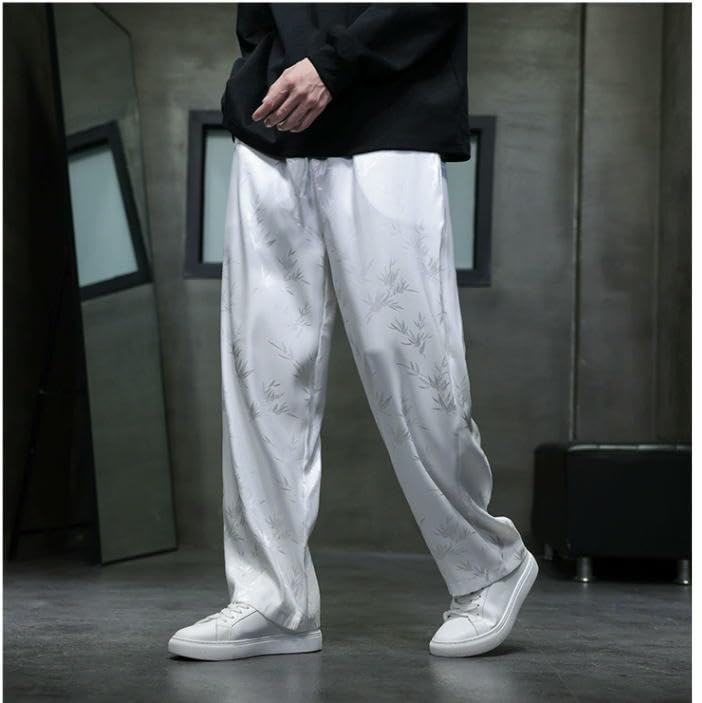 Pantalon long décontracté homme coupe ample pour éviter la chaleur