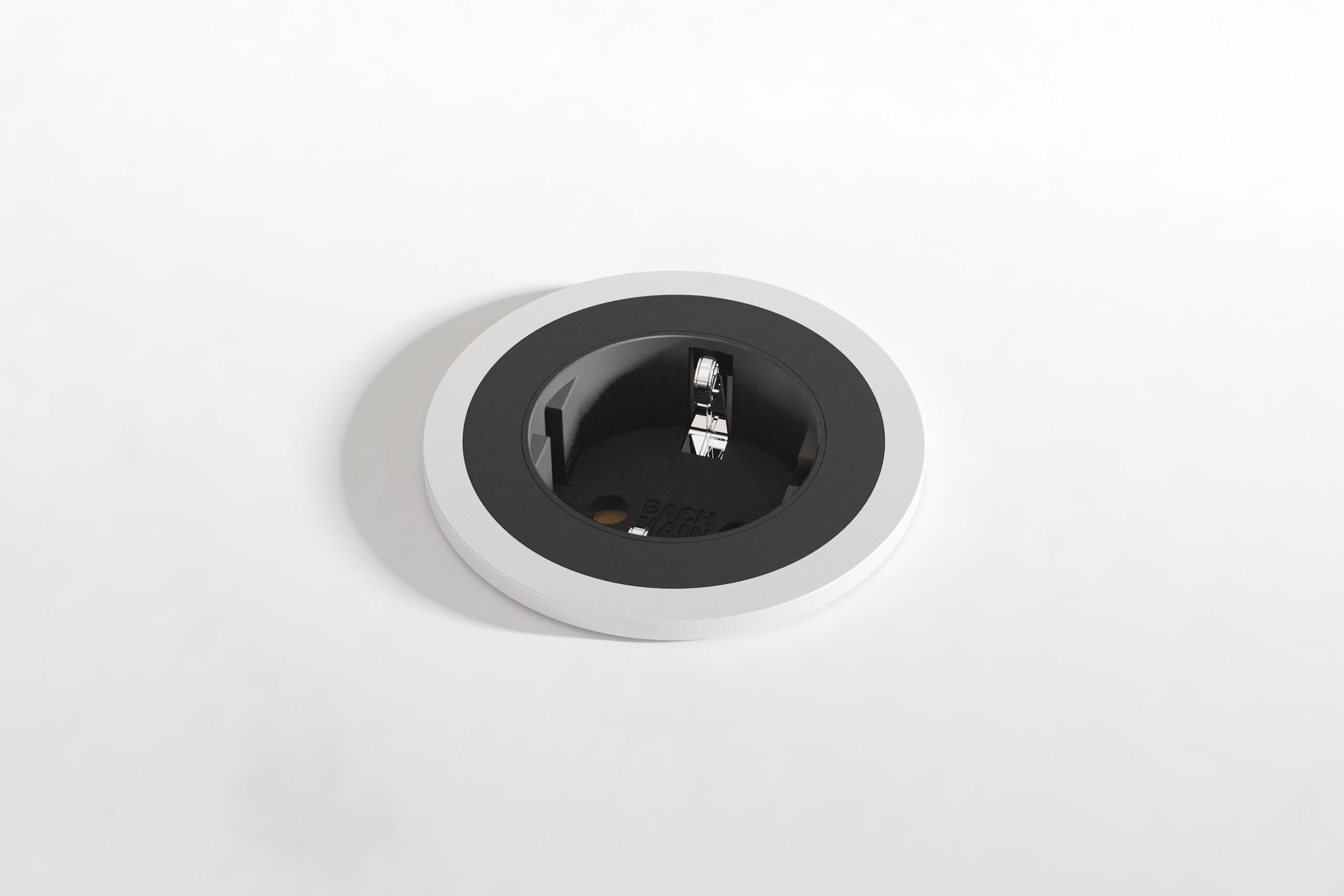 Bachmann 926.000 PIX Unidades de Toma de Corriente, 1x Enchufe con Puesta a Tierra, Negro