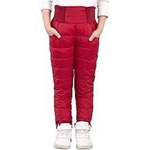 Girls Boys Snow Pants 2-9 Years old Thick Winter Warm Pants Girl Activewear Clothes