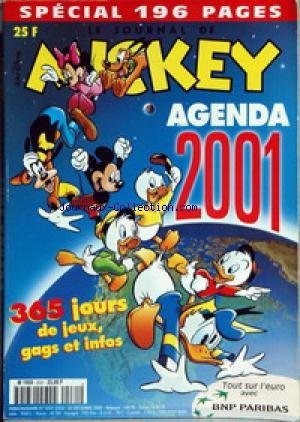 JOURNAL DE MICKEY (LE) [No 2531] du 20/12/2000 - AGENDA 2001.